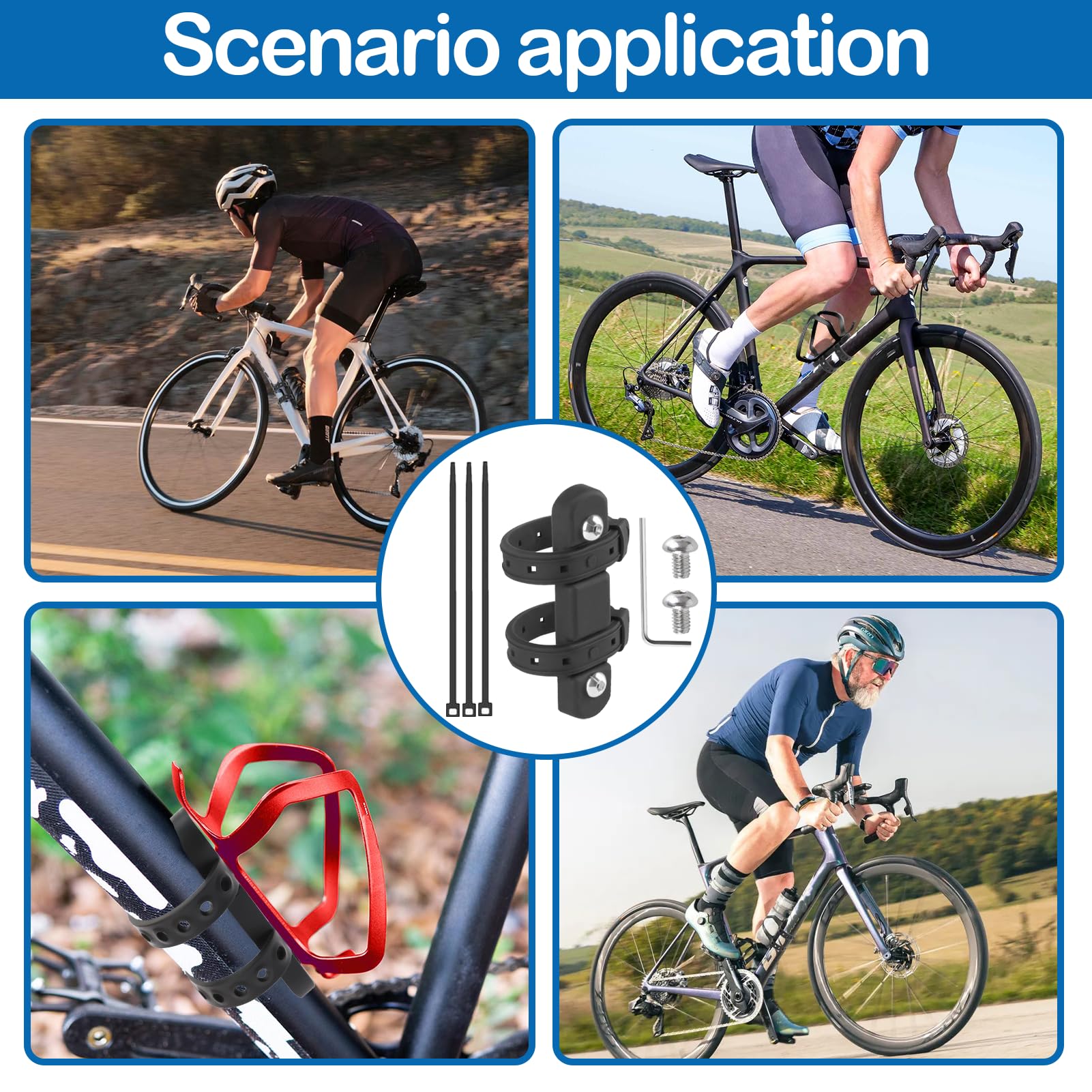 fixation porte bidon gourde style TA SPECIALITES vélo COURSE
