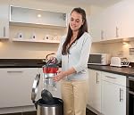 Dirt Devil Express Lite Canister Vacuum, Nettoyeur à Bagless Cyclonique léger pour utilisation multisurface, SD40190