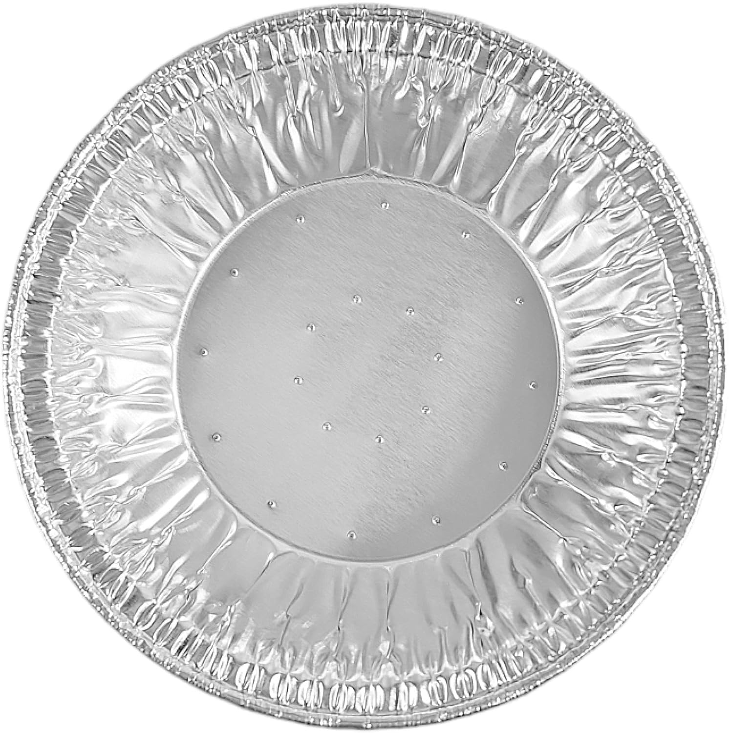 PACTOGO 3" Disposable Lanced Aluminum Foil Tart Pans Mini Silver Baking Pie Tins for Restaurants, Bakeries, Delis (Pack of 2000)