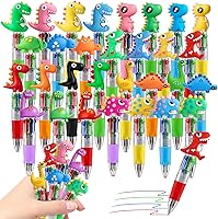 Vista 9 de CZWZ 8 piezas de bolígrafos de cuentas navideños, bolígrafos de plástico con cuentas y cuentas de silicona multicolor, bolígrafos navideños