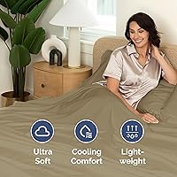 Vista 287 de Sábana encimera de bolsillo profundo, más suave que el algodón egipcio, 1 sábana encimera para colchón tamaño Queen