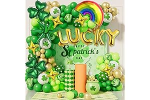 Celebrate St Patrick's Day with Enchanting Balloon Garland
