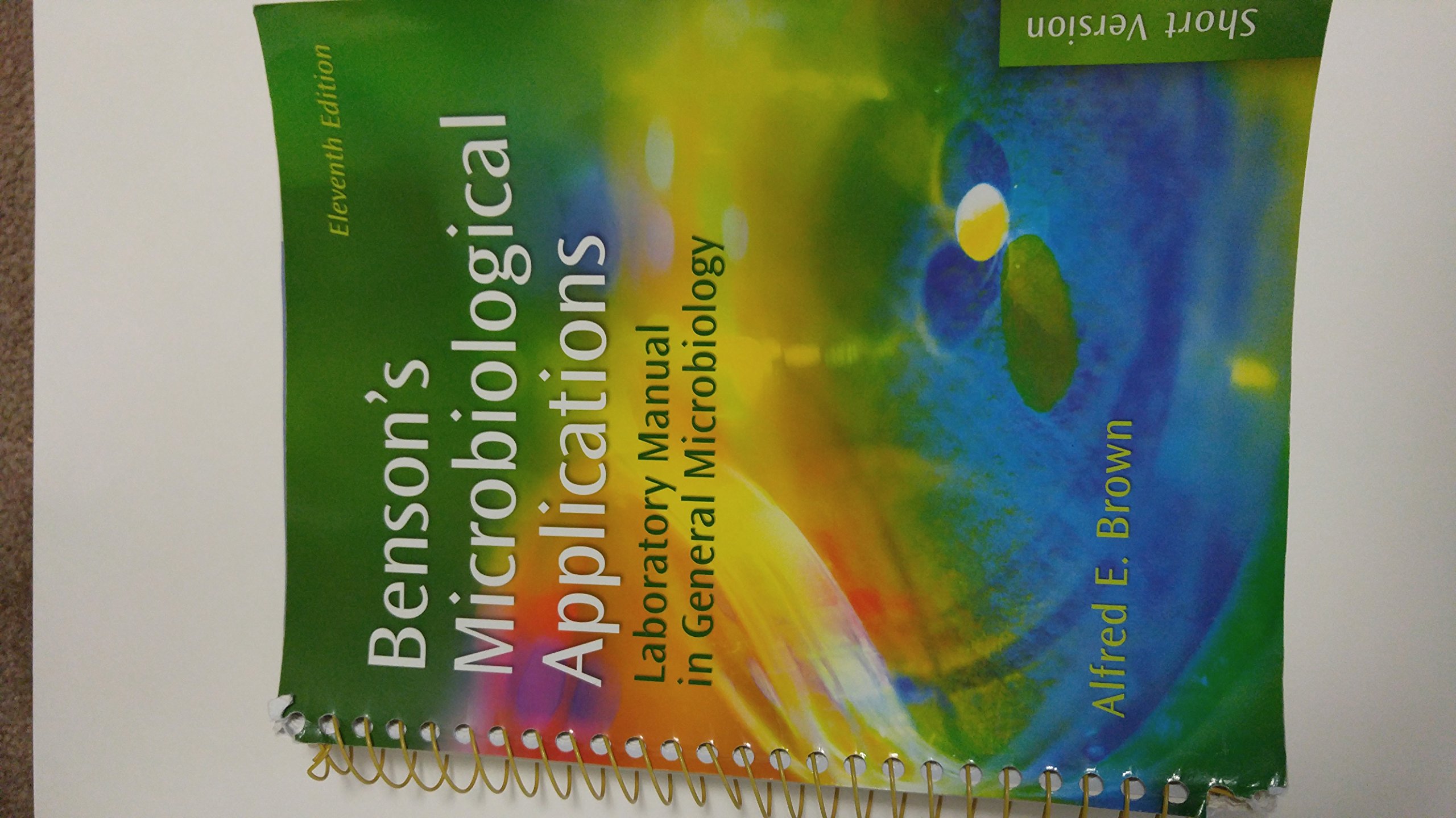 Buy Benson's Microbiological Applications: General Microbiology, Short Version — BookShops.in