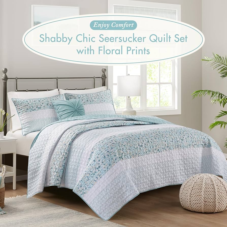 ロンパース・カバーオール House on the hill Flower Strip 80 Amazon.com: Madison Park Queen Comforter Set, Removable 100