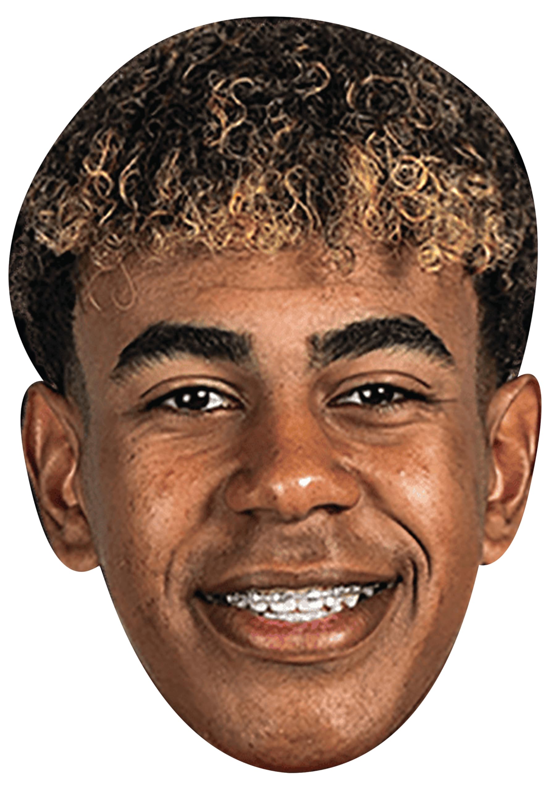 FoxyPrinting Lamine Yamal Celebrity Face Mask – Fancy Dress Mask for Parties & Events, Ready to Wear