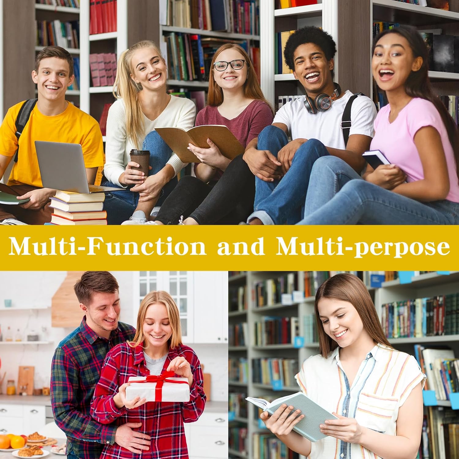 Cute Cat Metal Bookmark - 2 PCs Enjoy The Next Chapter Bookmarks Reading Women Men Teachers Retirement Gifts Book Markers Pendant Book Cat Lovers Readers Students Family Friends Birthday - Image 4