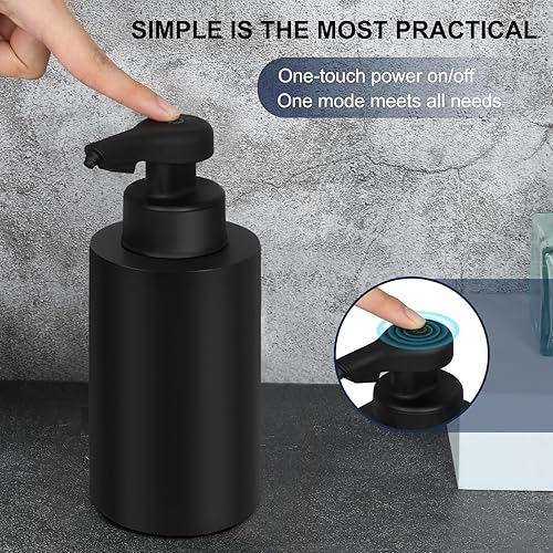 Miniatura 3 de Dispensador de jabón automático sin contacto, manos libres, dispensador de jabón líquido recargable, eléctrico, moderno, dispensador de jabón