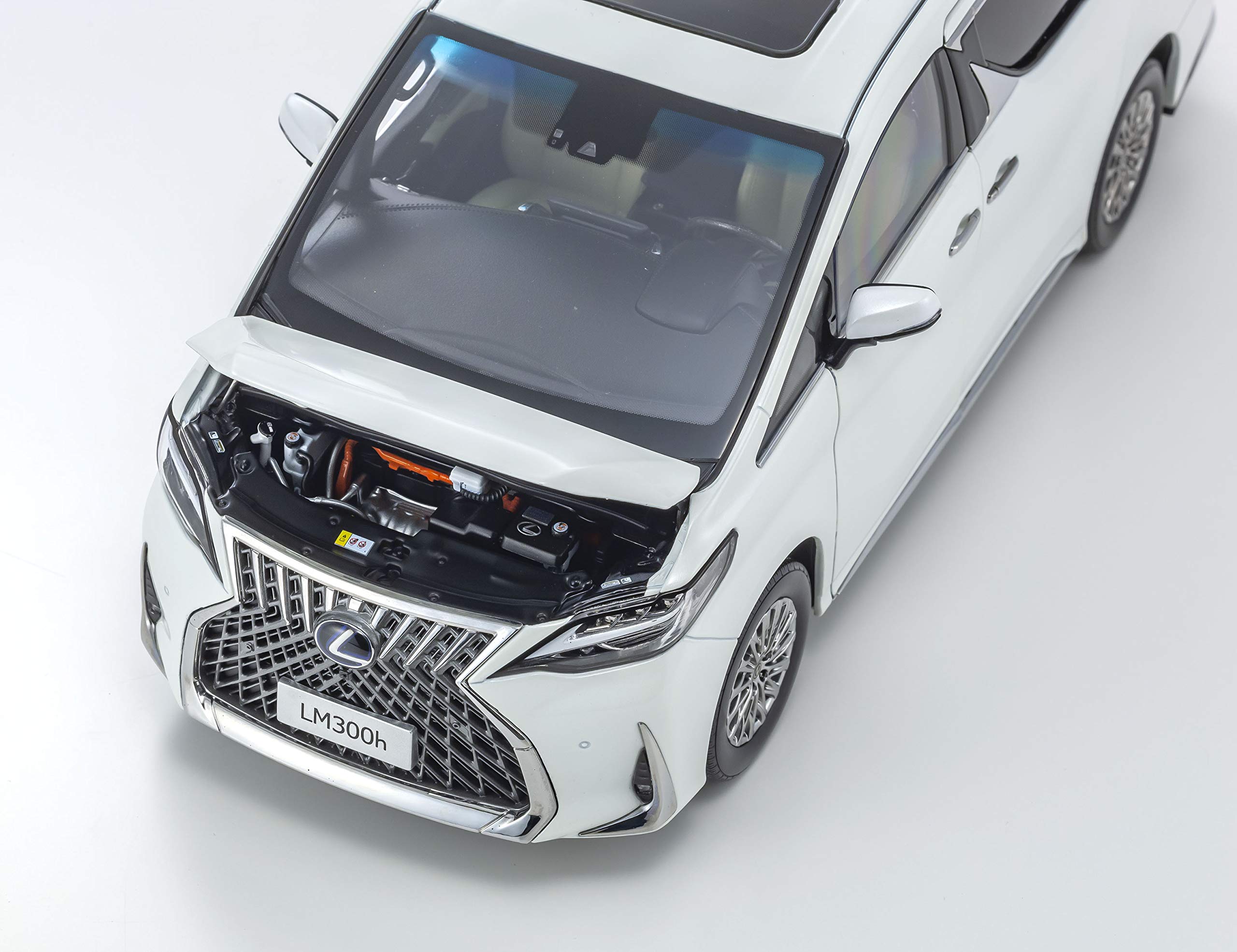 Amazon | 京商オリジナル 1/18 レクサス LM300h ホワイトパール  