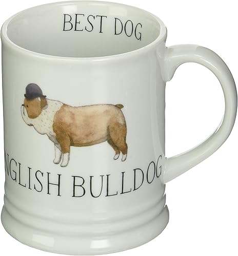 FRINGE STUDIO Fringe JS - Taza de bulldog inglés (481300)
