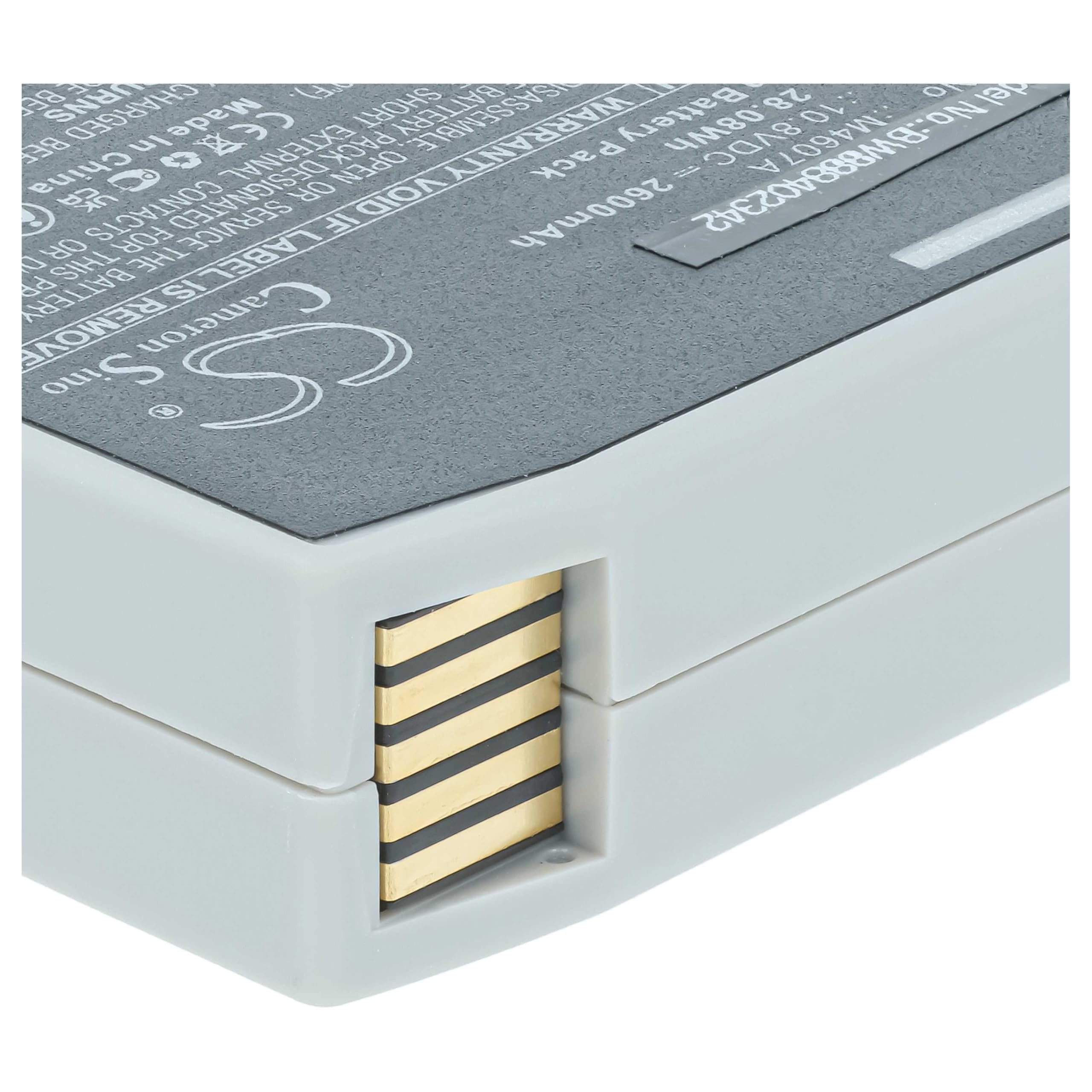 vhbw batteria sostituisce Philips per strumentazione medica (2600mAh, 10,8V, Li-Ion)