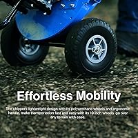 Vista 7 de Landworks Trituradora de madera Trituradora Trituradora Super Heavy Duty 7HP 3 en 1 Multifunción 3 "pulgadas Capacidad máxima