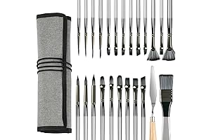 HTVRONT Acrylic Paint Brushes for Acrylic Painting