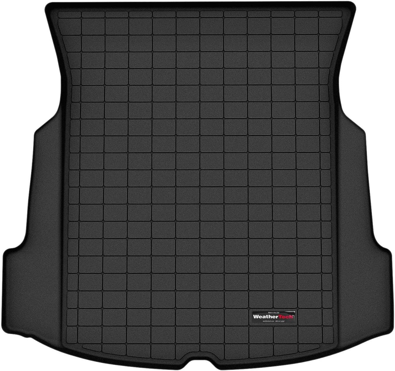 WeatherTech Cargo Trunk Liner for Tesla Model 3, Model 3 - Trunk (401474), Black