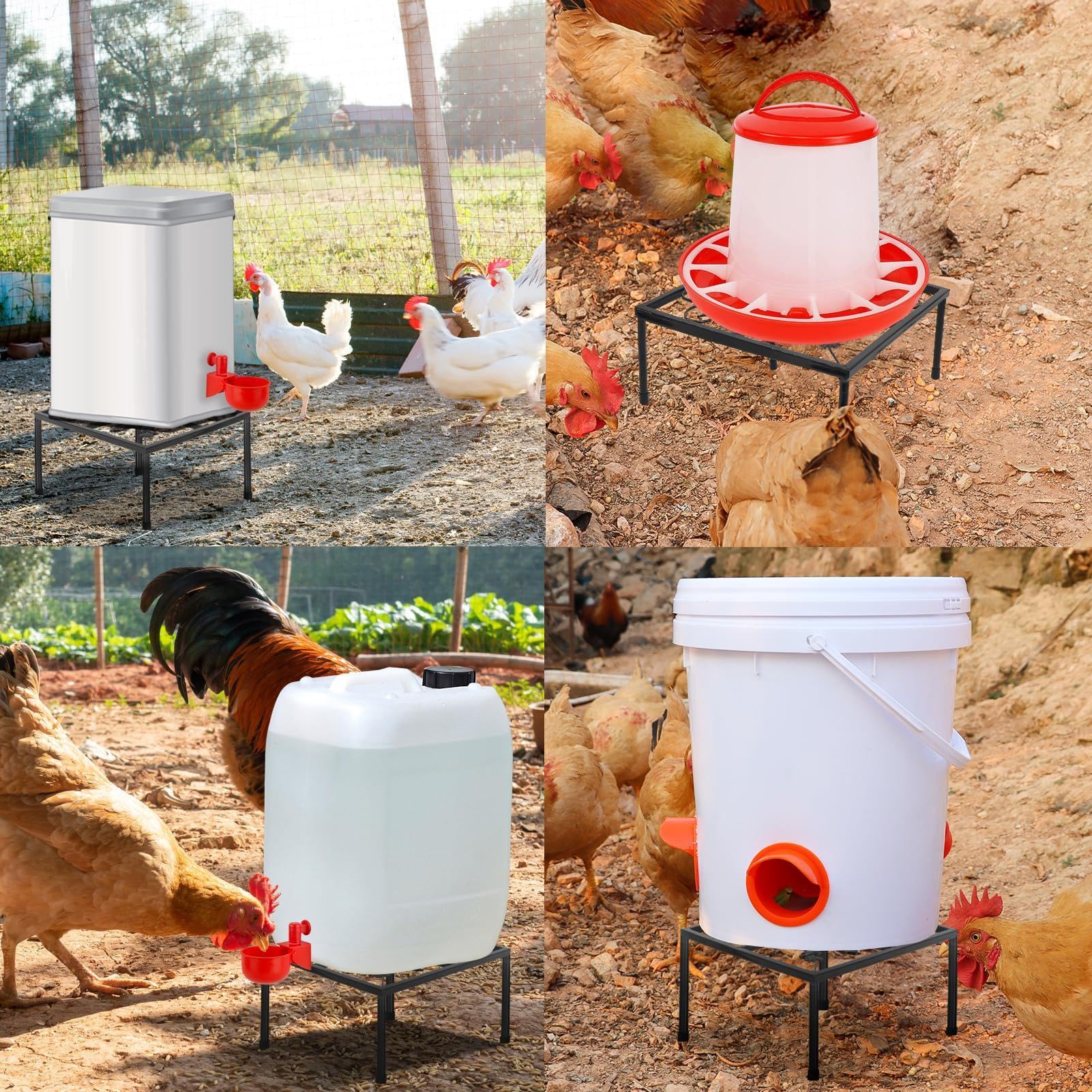 20 stuks Automatische Kipwaterdrinknippel Schroef Gevogelte Kip Eend in Type Kip Eend Vee Drinker Feeder