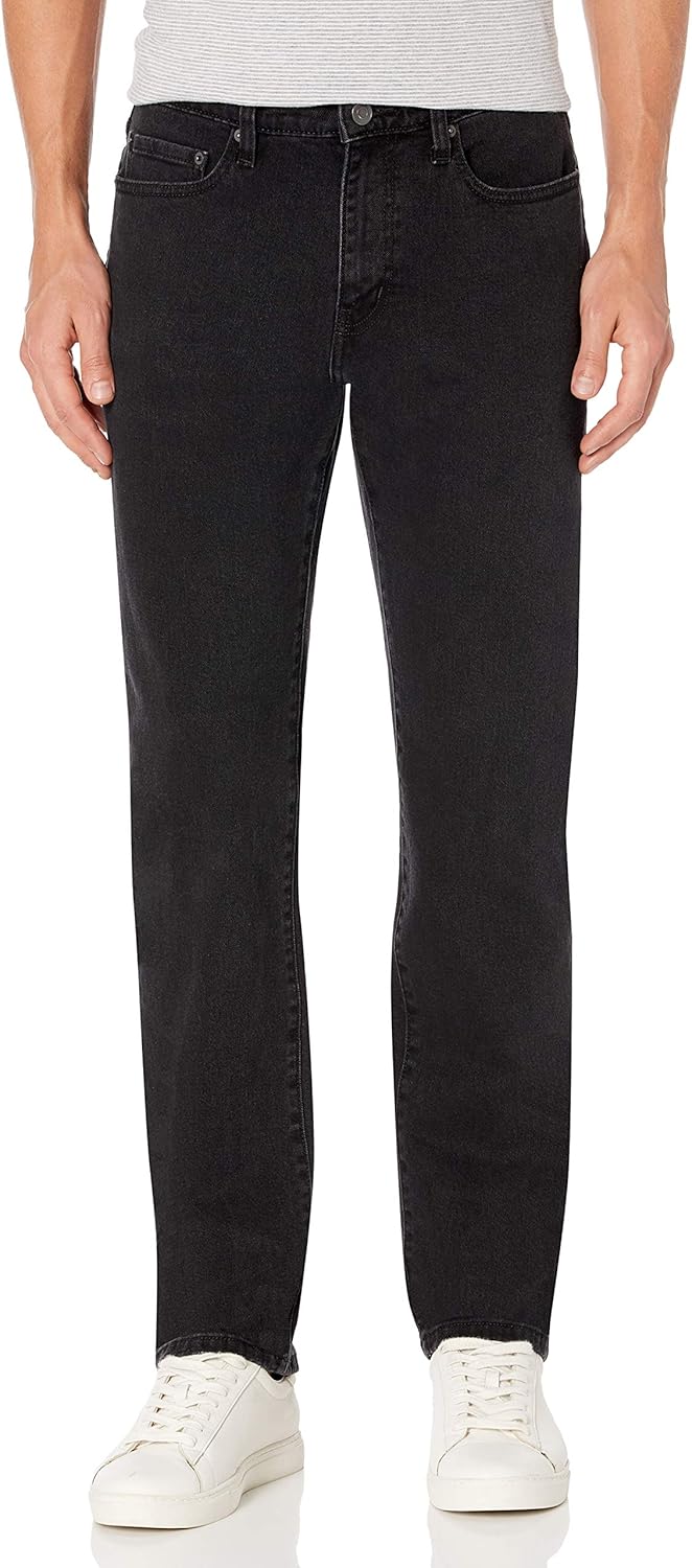 Amazon Essentials Mens StraightFit Stretch Jean Amazon.ca Clothing