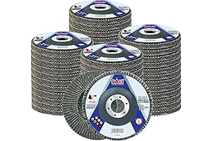 Sali 48-Pack Flap Disc 4.5" for Precision Metal Grinding