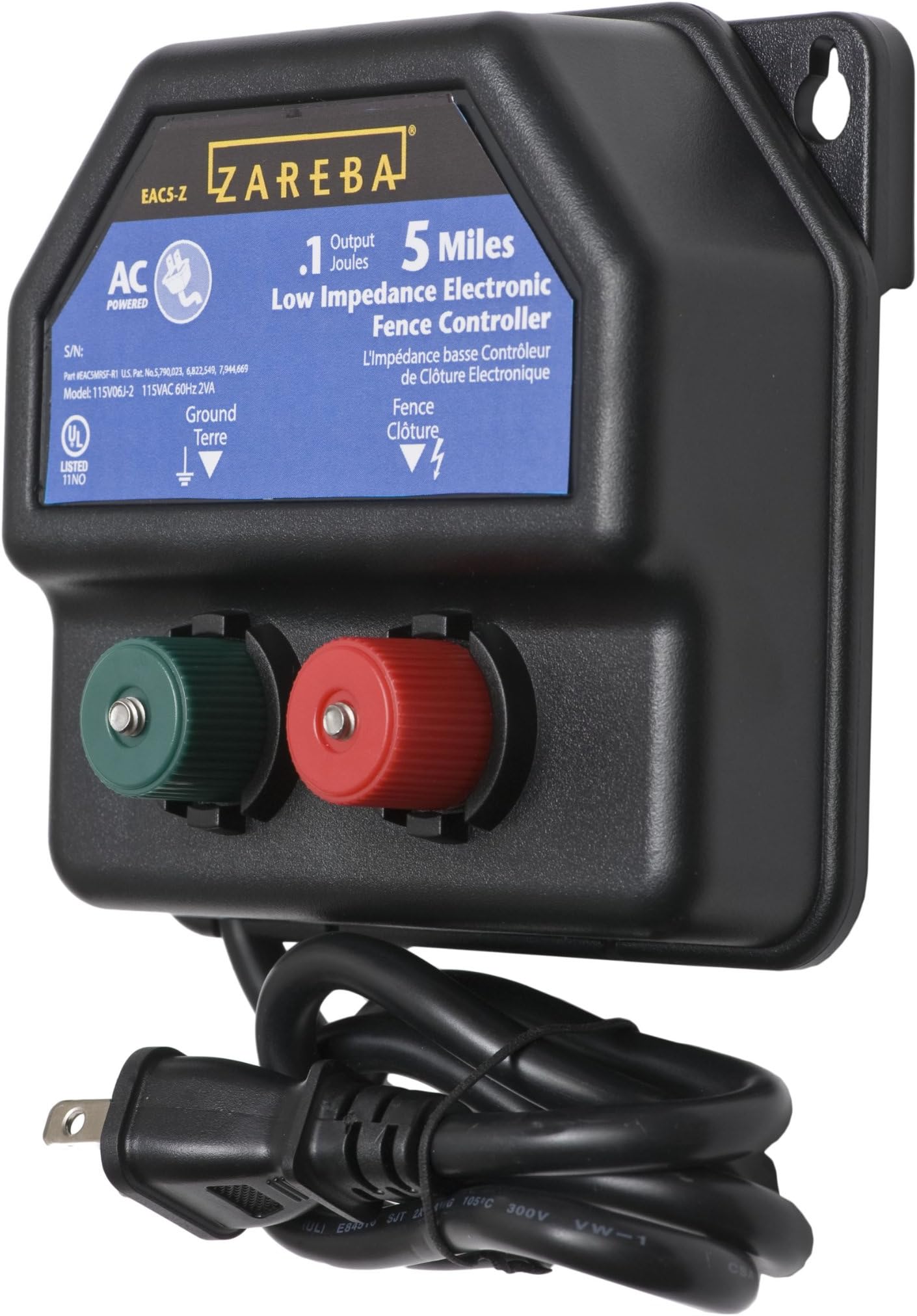 Gallagher M60 Electric Fence Charger Powers Up to 10