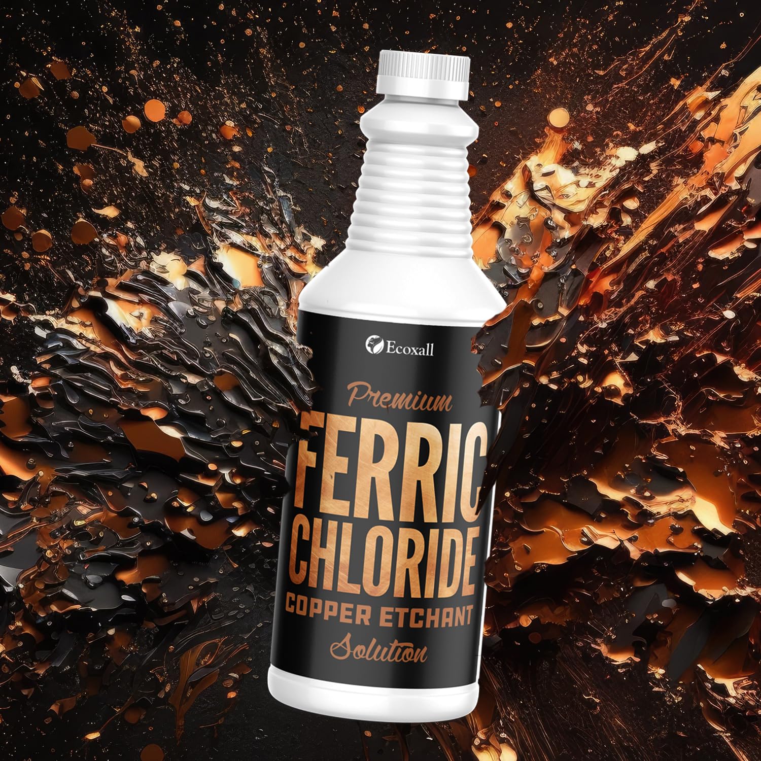 1 Quart Ferric Chloride Solution Copper and Stainless Steel Etchant