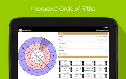 Piano Companion PRO é um dicionário flexível de acordes e escalas com bibliotecas de usuário e modo