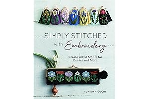 Simply Stitched with Embroidery: Embroidery Motifs for Purses