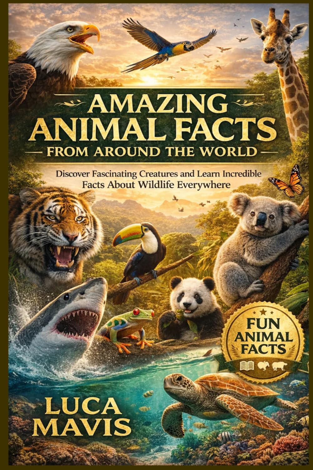 AMAZING ANIMAL FACTS FROM AROUND THE WORLD: Discover Fascinating Creatures and Learn Incredible Facts About Wildlife Everywhere