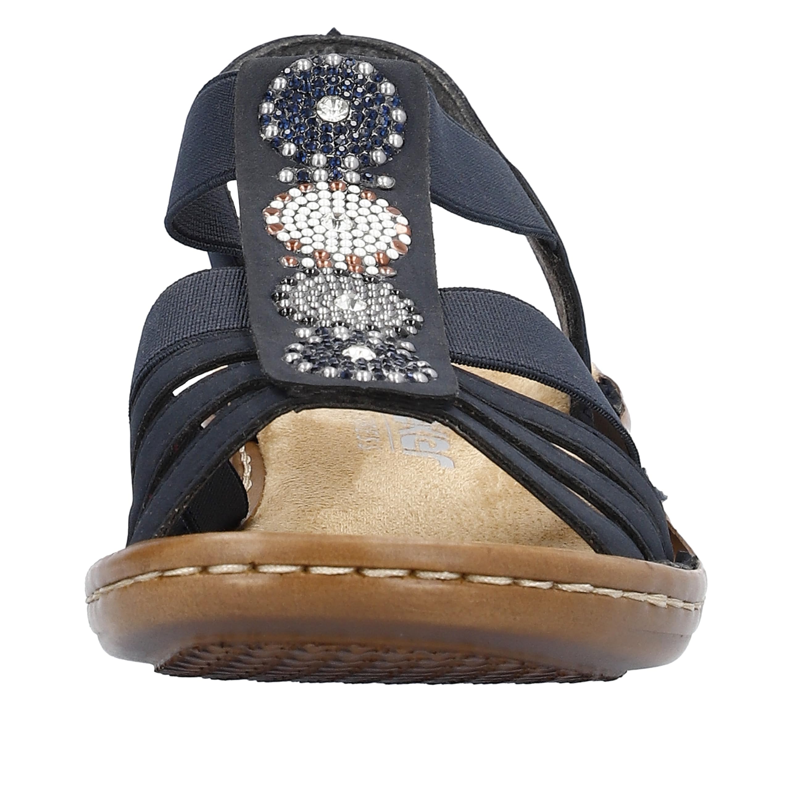 Rieker Damen 608g9-45 Sandalen