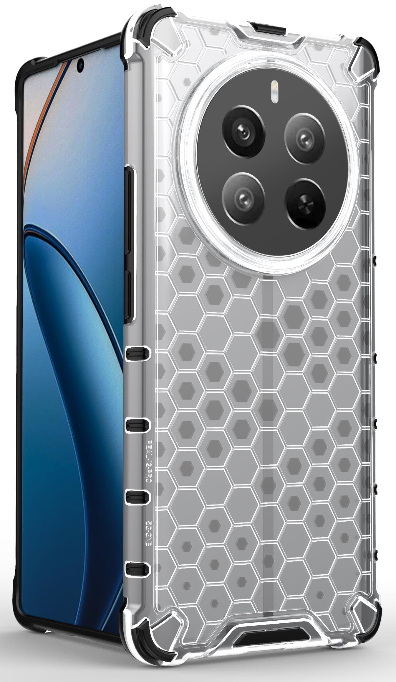 Gorilion | for [ Realme 12 Pro 5G / 12 Pro Plus 5G ] Bumper Shockproof Back Cover Case | Beautiful Stylish Design - Transparent (B0D66LQGR5) Amazon Price History, Amazon Price Tracker