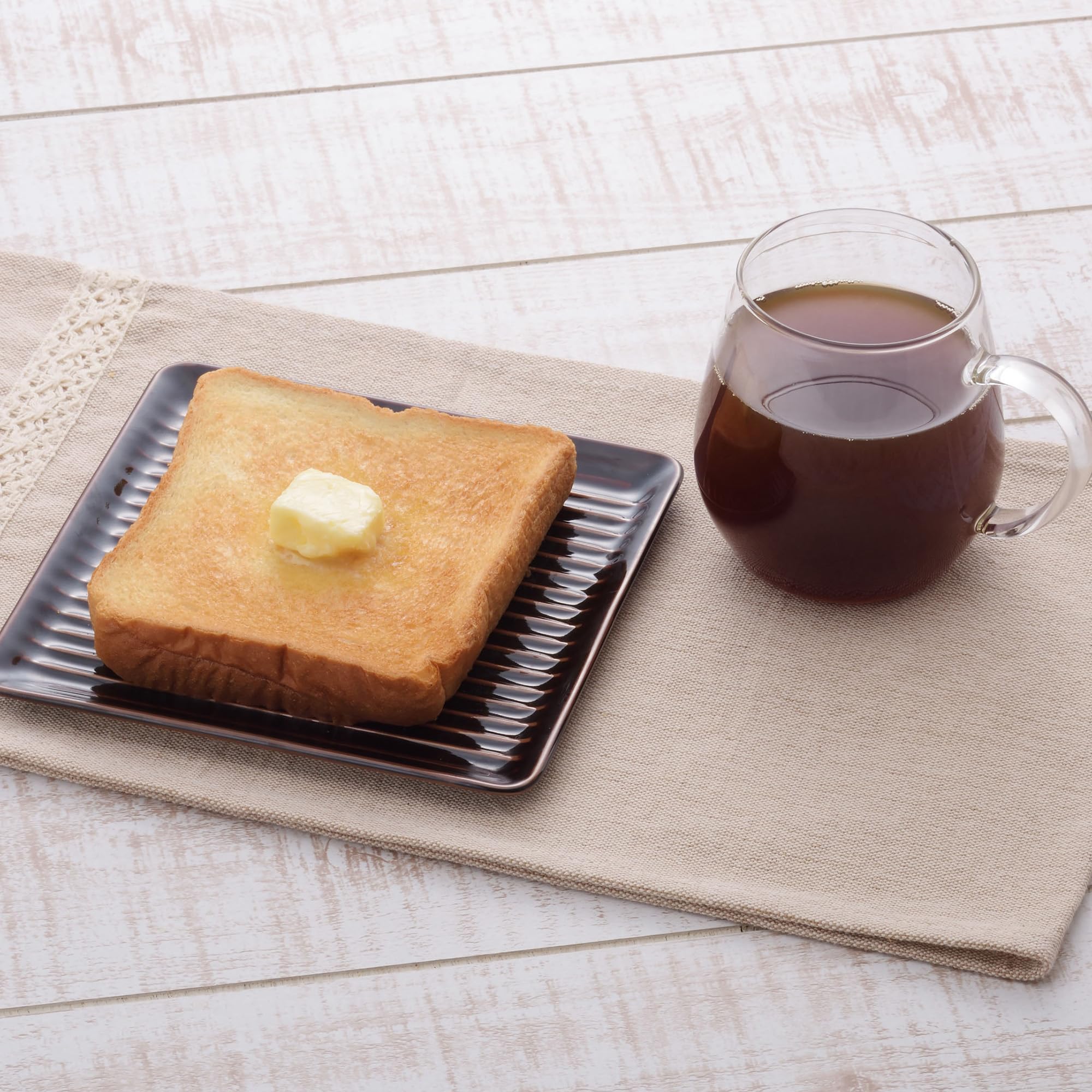 さっくさくのトースト Amazon｜西日本陶器 波佐見焼 サクサクトーストプレート（アメ