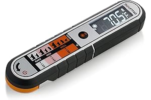 Gourmia GTH9150 Commercial Grade Infrared Cooking Thermometer with Dual Measurement Functionality