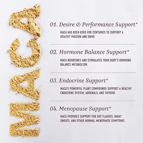 Miniatura 4 de Gomitas de raíz de maca con sabor natural a melocotón, impulso, rendimiento y apoyo energético, equilibrio hormonal para mujeres y hombres,