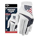 Callaway Golf Weather Spann Glove (Worn on Right Hand,USA,Large,Men\'s)