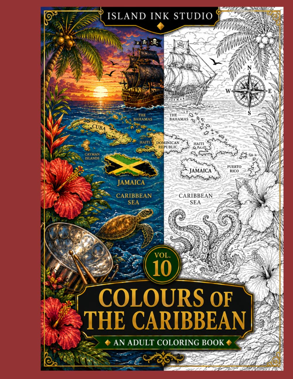 Island Ink Studio: Colours of the Caribbean Volume 10