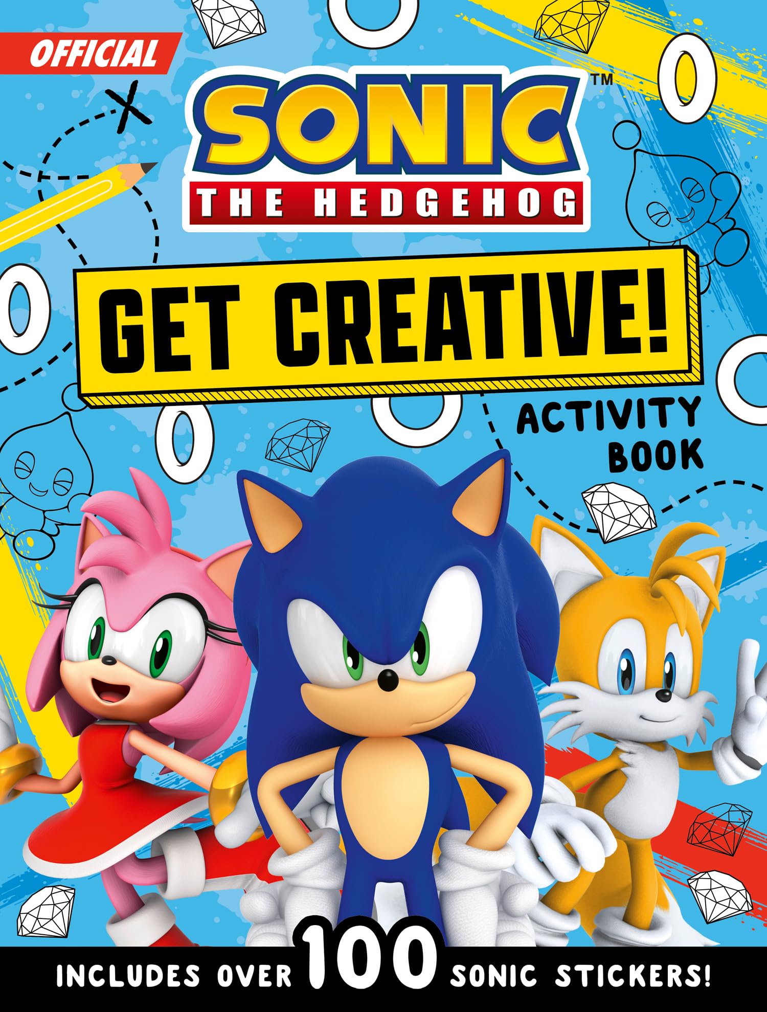Sonic The Hedgehog Get Creative! Sticker Activity Book by  So... - 9780008752774