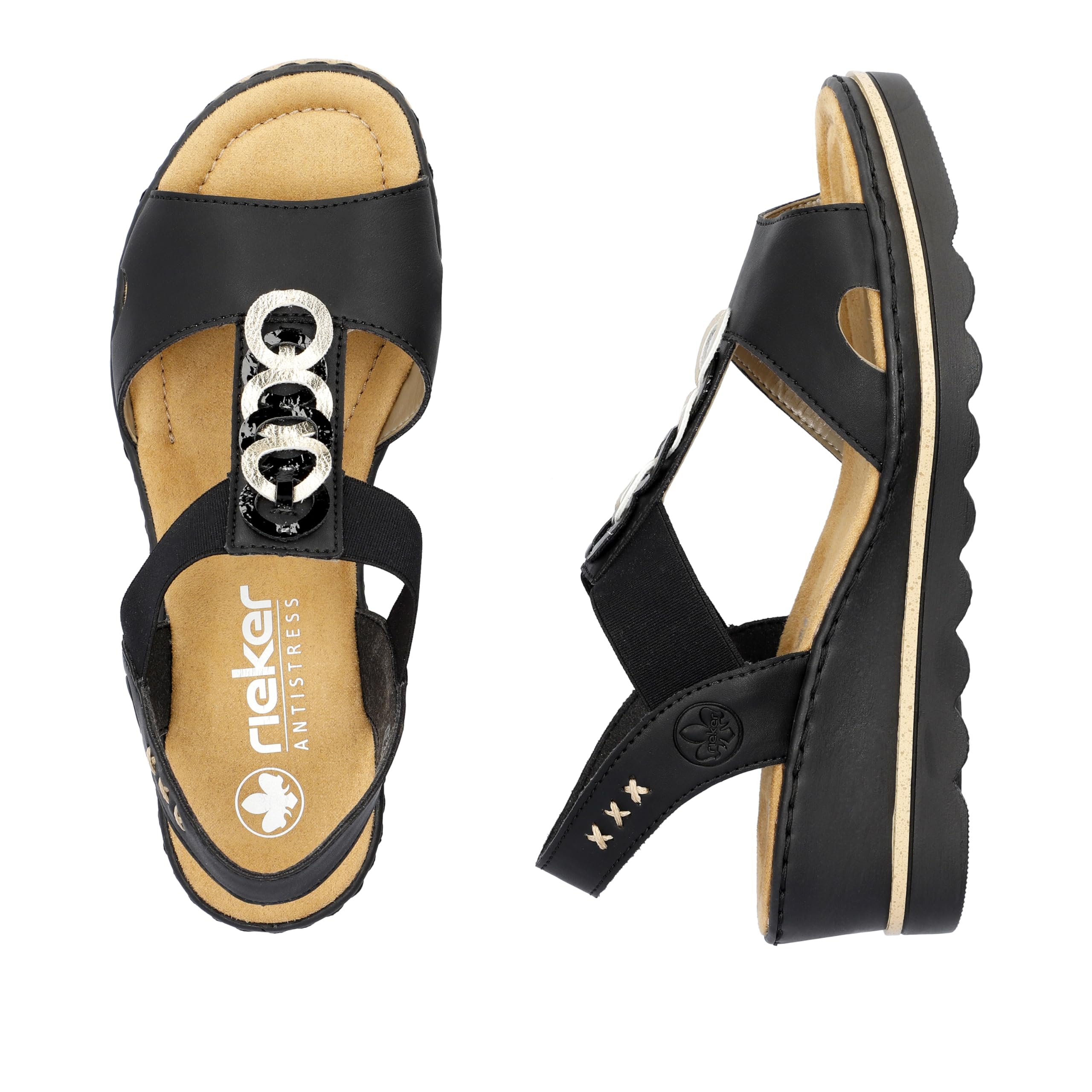 Rieker Damen 67498 Sandale