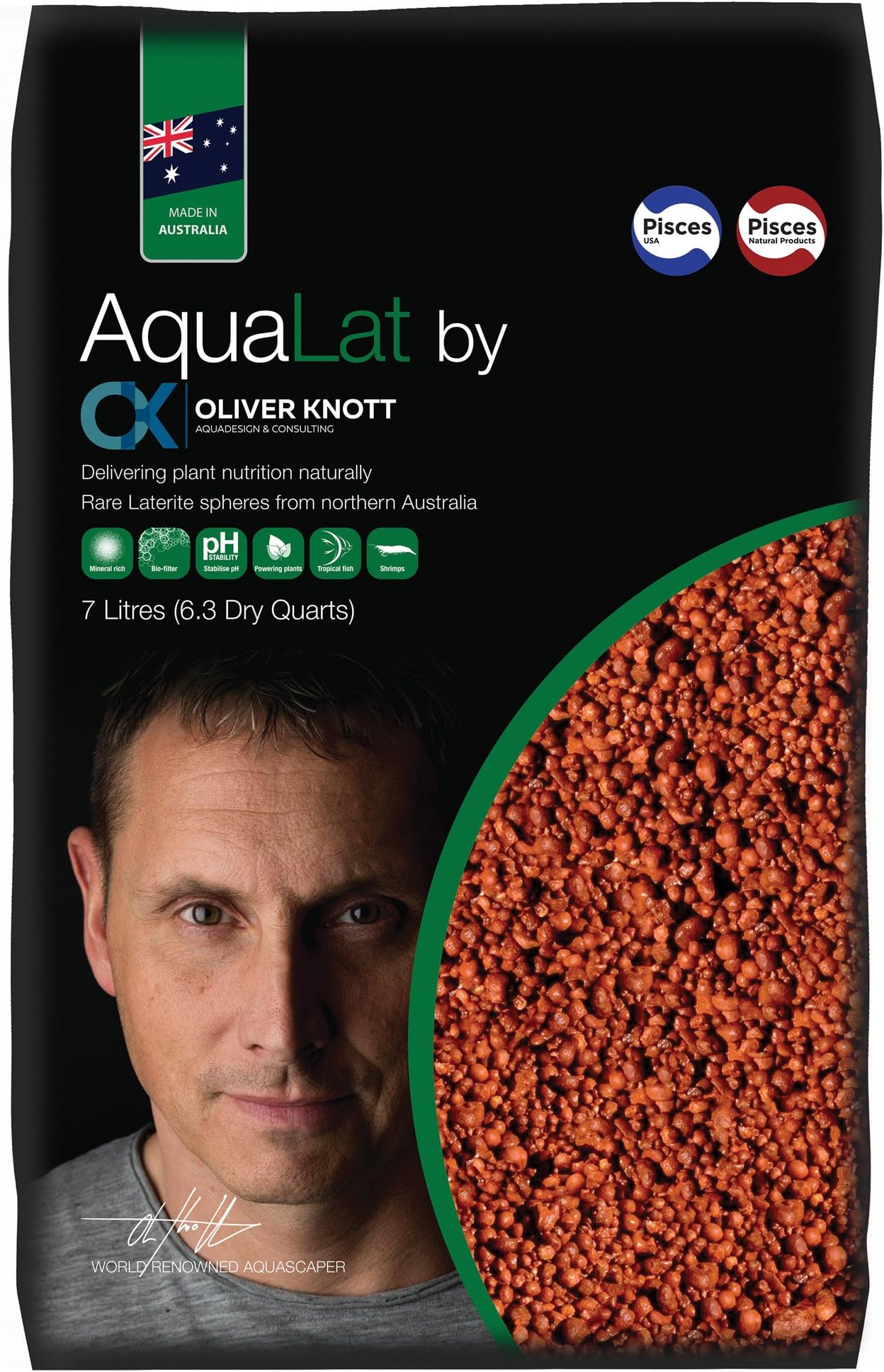 Oliver Knott AQUALAT Power Plant Growth, 7 L, Orange