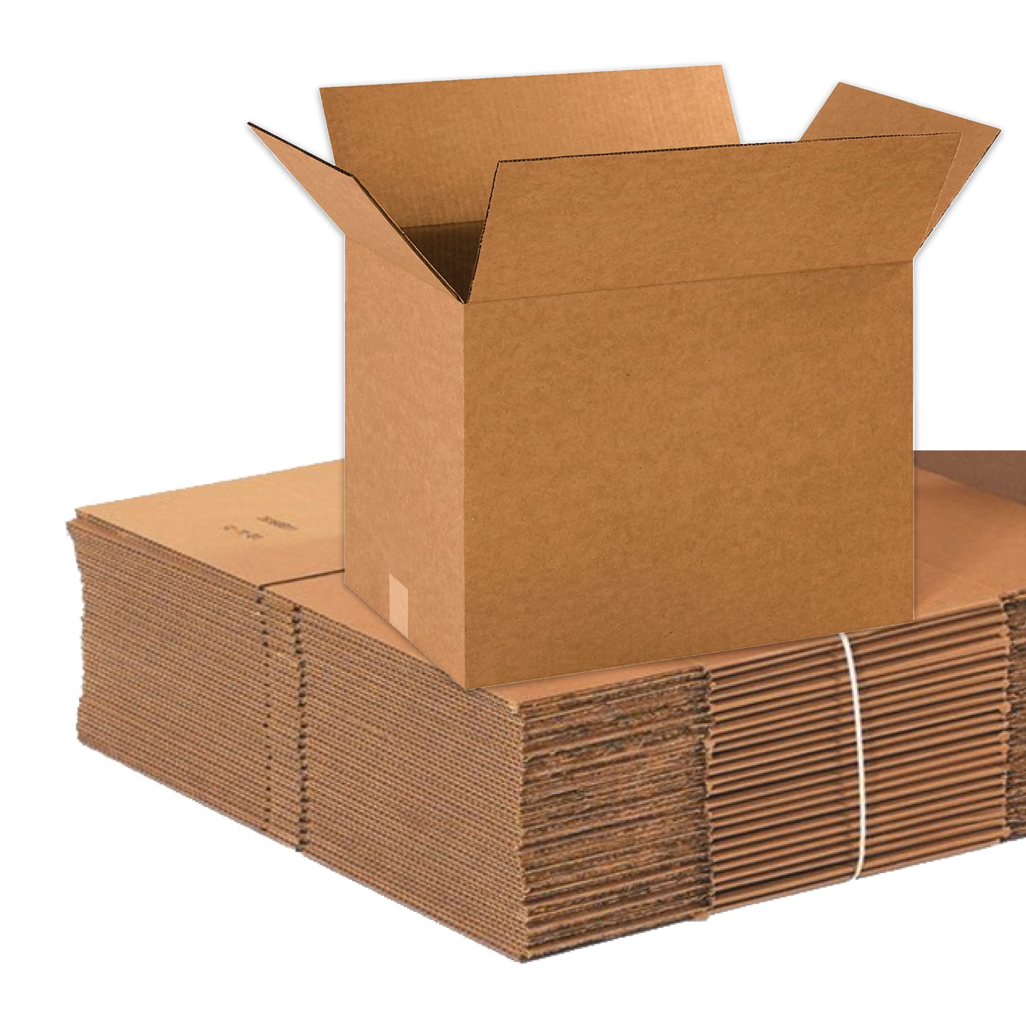 BOX USA 18 x 12 x 14 Corrugated Cardboard Boxes, Medium 18\"L x 12\"W x 14\"H, Pack of 20| Shipping, Packaging, Moving, Storage Box for Home or Business, Strong Wholesale Bulk Boxes