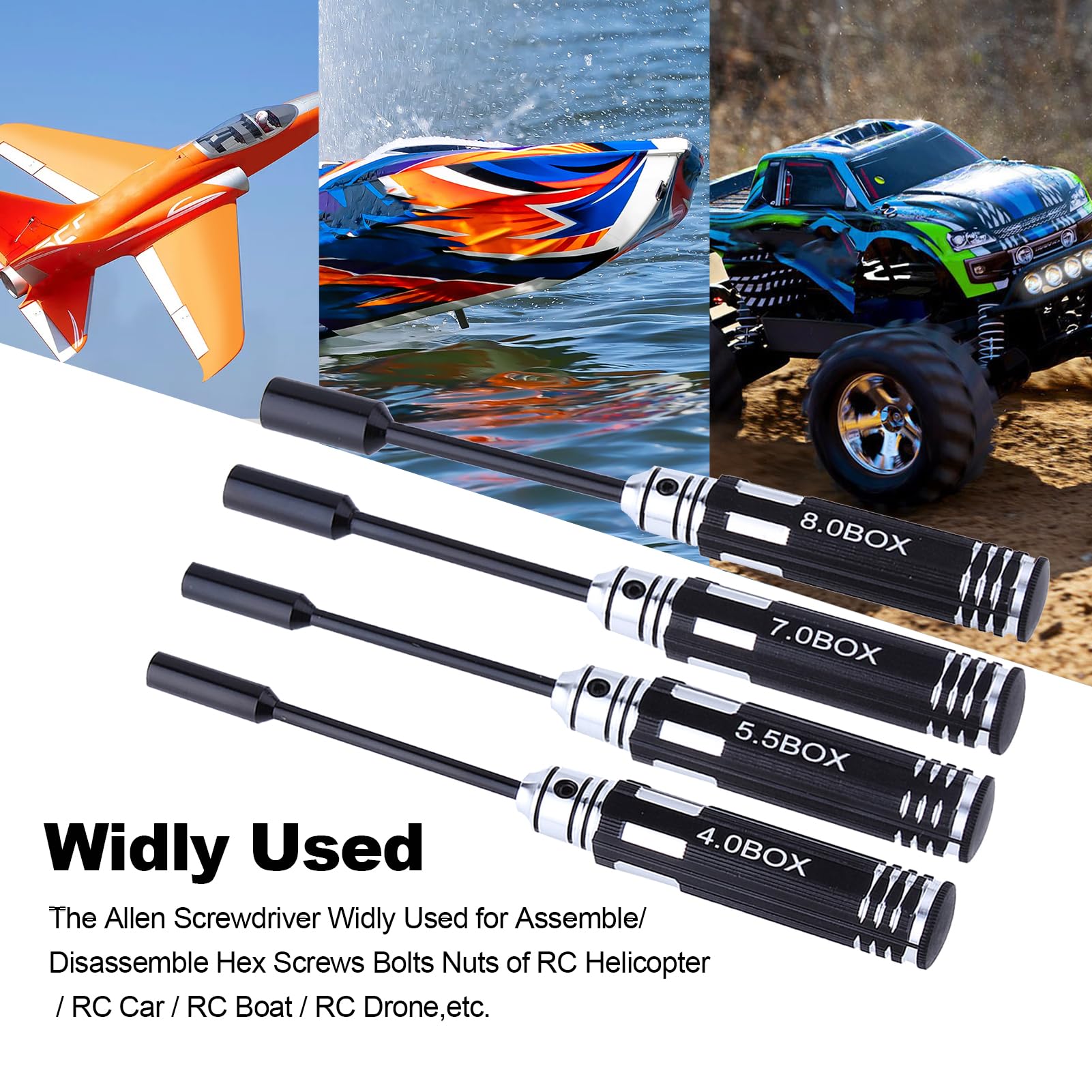Amazon.com: Hobbypark Hex Driver Set (1.5mm 2.0mm 2.5mm 3.0mm