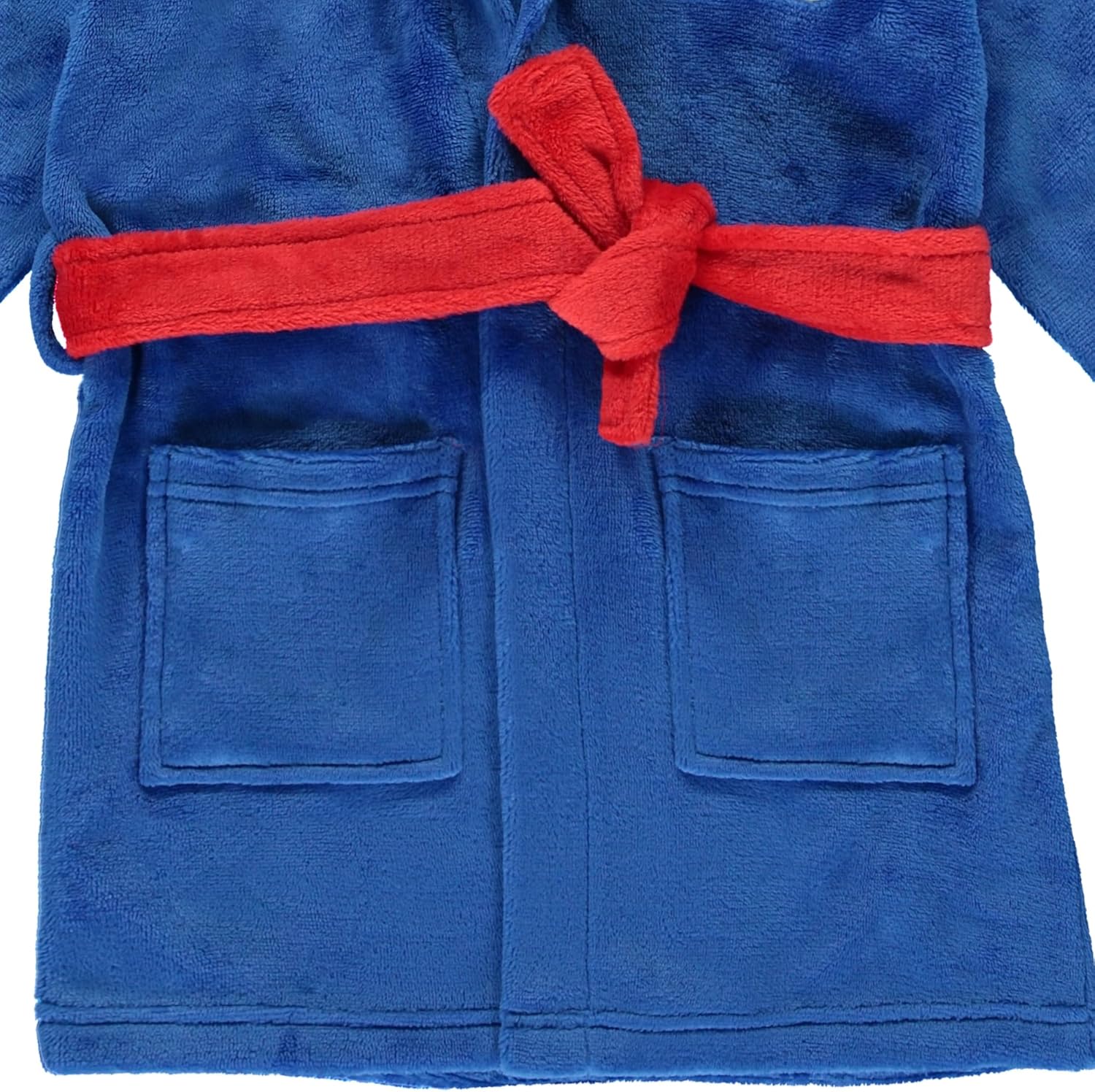 Super Mario, Pokémon & Sonic Fleece Kids Hooded Robe - Super Soft Plush Bathrobe for Boys with Pockets - Official Product