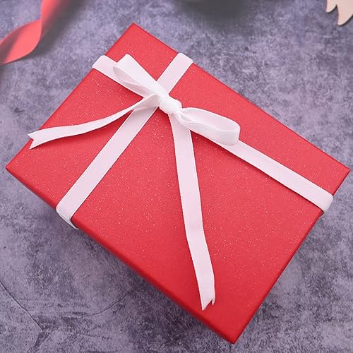 Miniatura 7 de BokingOne Cinta de terciopelo blanco vintage, 38 pulgadas x 30 yardas, cinta de terciopelo de una sola cara para envolver regalos, lazos de