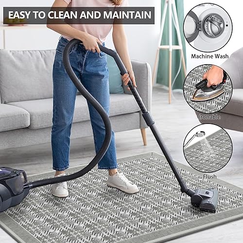 Miniatura 6 de GOYLSER Lndoor - Tapete antideslizante y lavable para puerta de interior, tapete personalizado para puerta de interior, tapete para puerta de