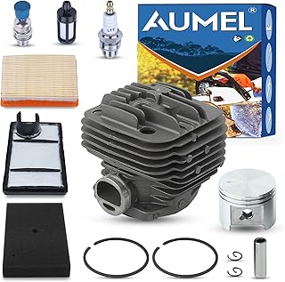AUMEL 49mm Cylinder Air Fuel Filter Kit Fit Stihl TS400 Concrete Cut-Off Saw Replace 4223 020 1200.