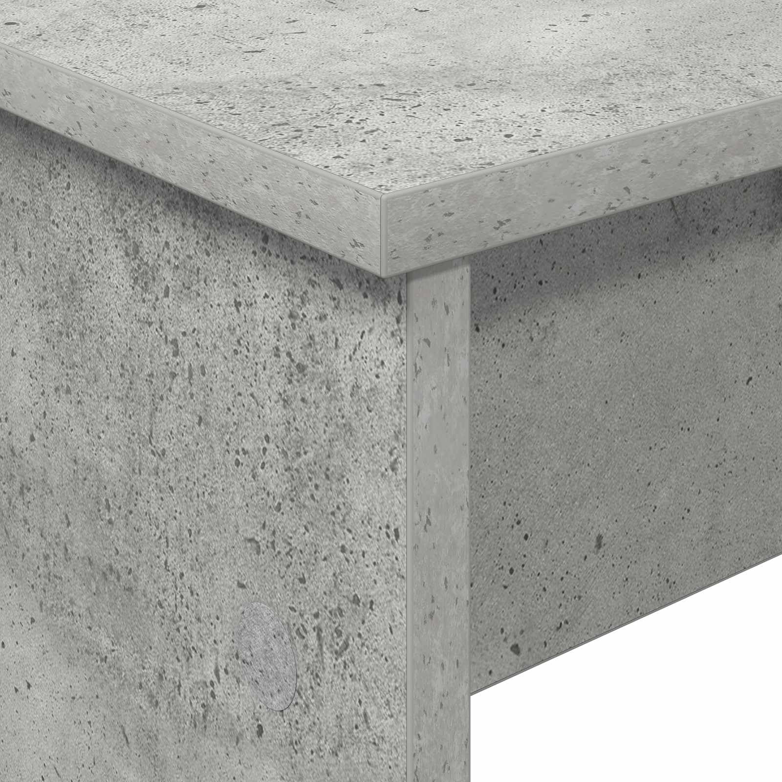 Genérico Soporte para Teclado Gris Concreto 120 x 32 x 64 cm,Hobbies y Artes Creativas,Accesorios para Instrumentos Musicales y de Orquesta,Accesorios para teclados,Soportes para teclados,899490