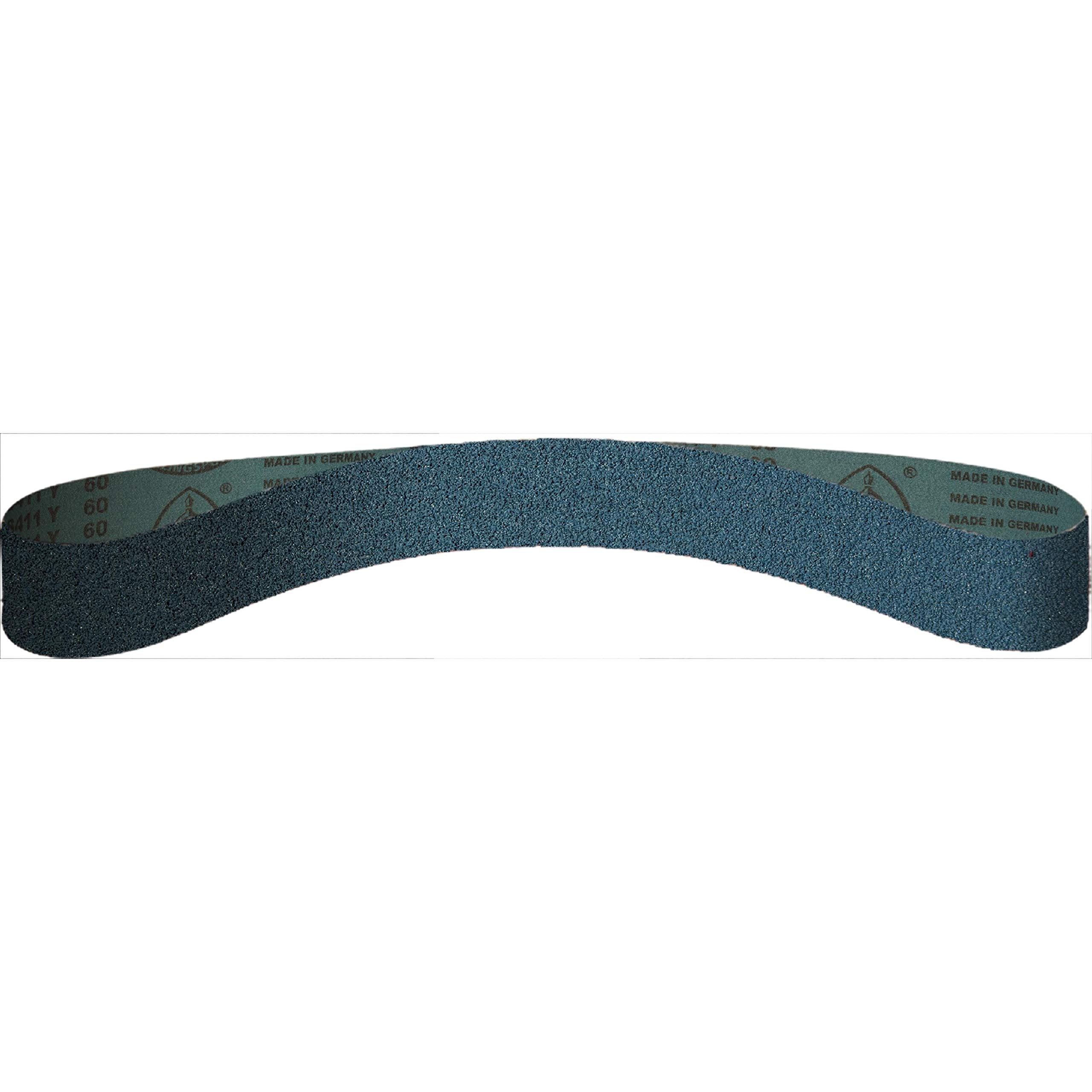 CS 411 Y - Bandas de lija (13 x 610 mm, 25 unidades, grano a elegir), CS 411 Y