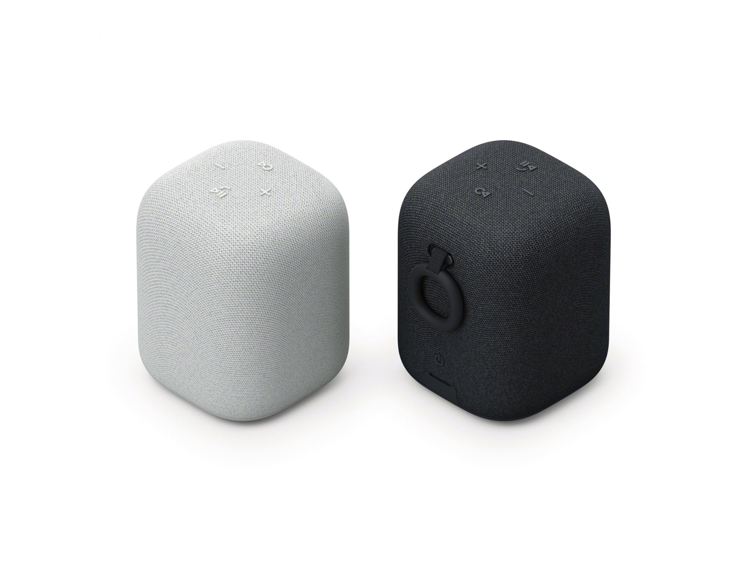 Sony LinkBuds Speaker – Altoparlante Portatile Wireless Bluetooth, IPX4, resistente all'acqua, batteria da 25 ore, qualità delle chiamate nitide, per esterni, da viaggio - Black
