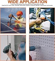 Vista 6 de ISPINNER 385pcs 8 tamaños de remaches ciegos de aluminio, kit surtido de remaches pop (plata)