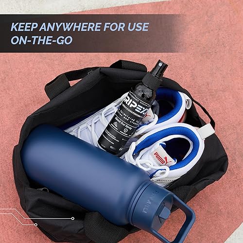 Miniatura 6 de Spray de agarre para zapatos deportivos 2 en 1, proporciona tracción y rejuvenece las suelas. Spray de agarre multiusos para mejorar el agarre del