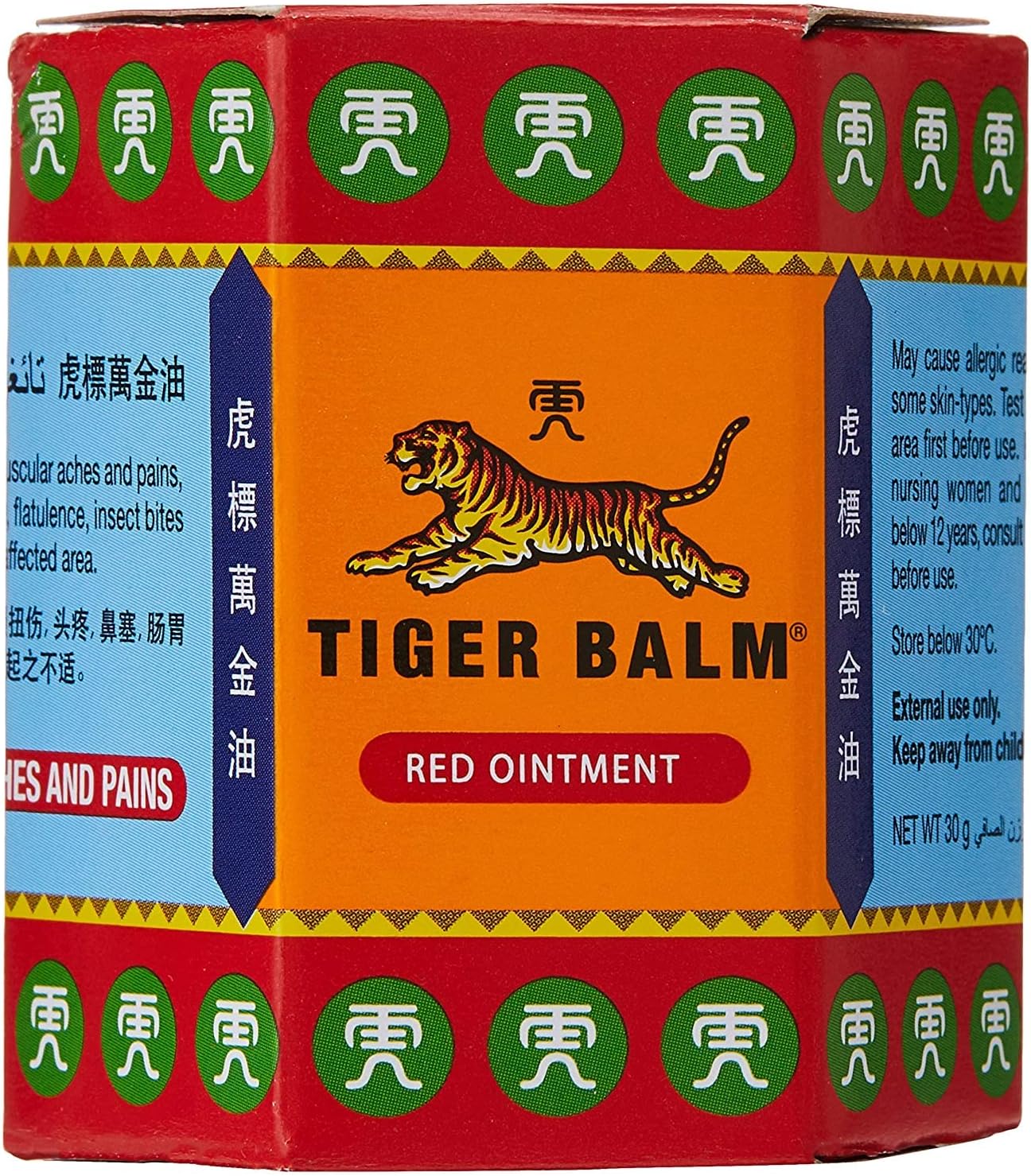 Tiger Balm Red Ointment For Effective Relief From Joint Pain, Back