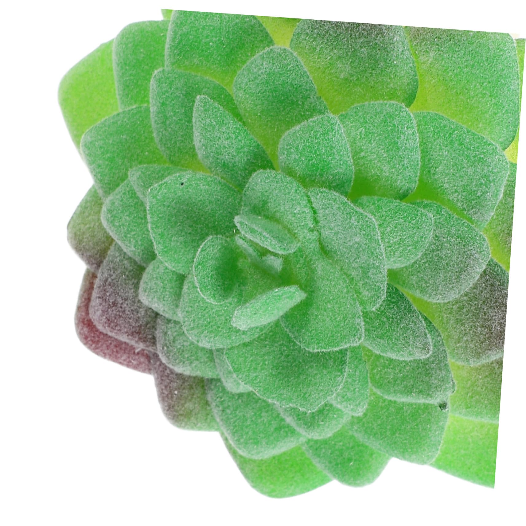 15 Stück Teiliges Künstliche Sukkulenten Mini Pflanzen Ungetopft Realistische Grüne Dekoration für DIY Basteln Hochzeit Wohnzimmer Büro Arrangement