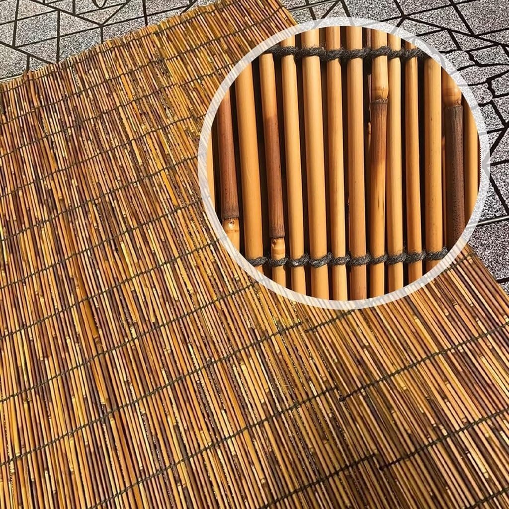 室内天津竹 すだれ 和風 竹ローラーブラインド 日焼け止め葦のカーテン 幅 50/60/70/80/90/100/110/120/1