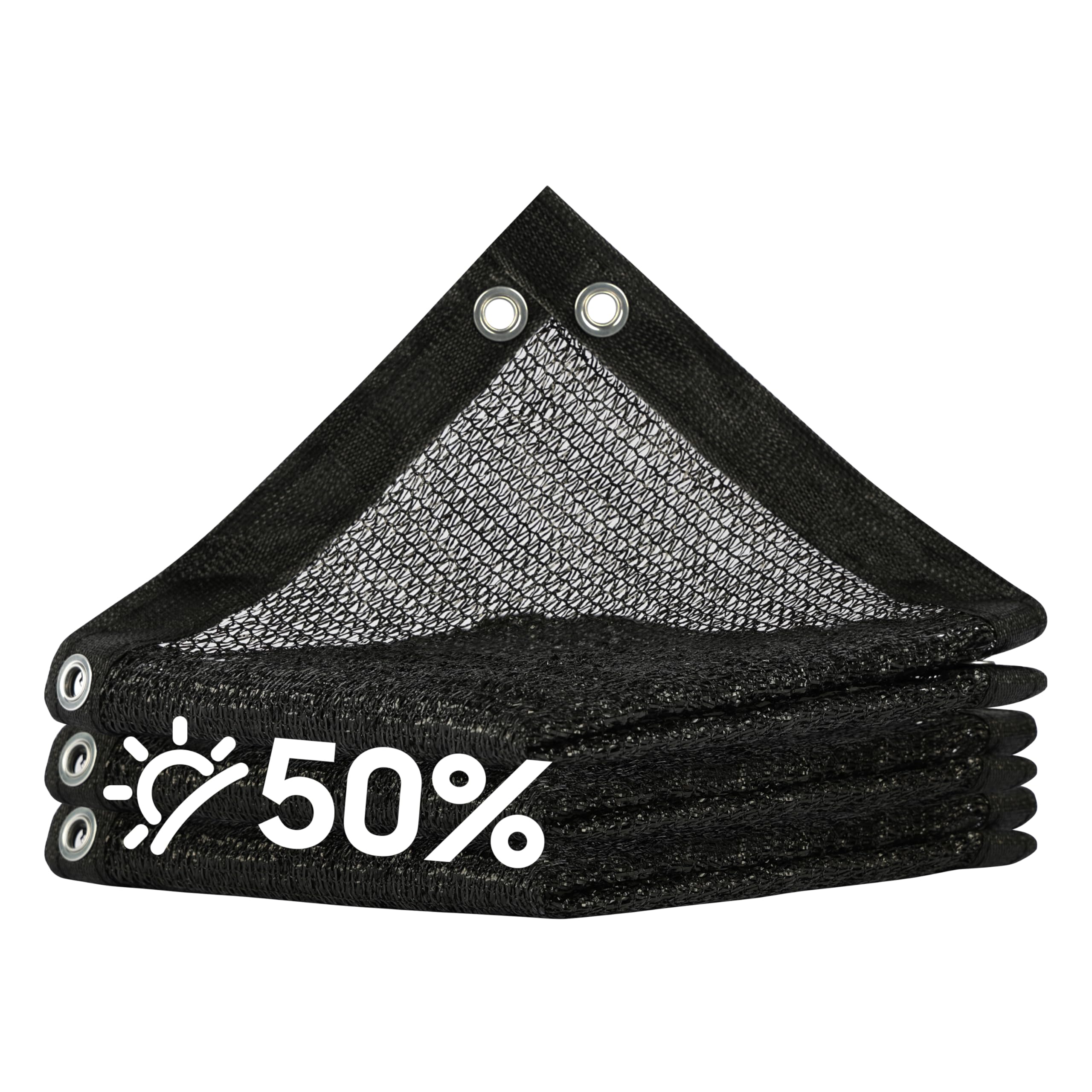 Amgo 50% Black Shade Cloth 8x16